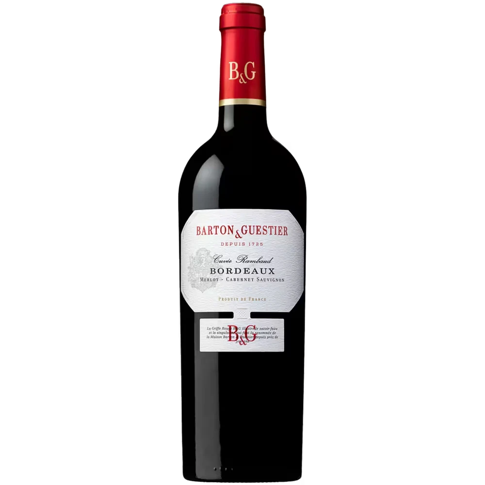 Вино Barton & Guestier Bordeaux Rouge красное сухое, 0,75 л — Франция