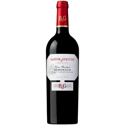 Вино Barton & Guestier Bordeaux Rouge красное сухое, 0,75 л — Франция