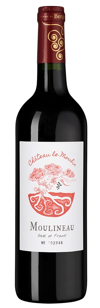 Вино Bergerac Moulineau, Chateau Le Moulin, 0,75 л — Франция