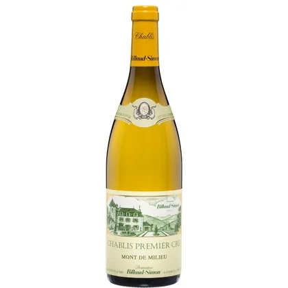 Вино Billaud-Simon Chablis Premier Cru Mont de Milieu, 0,75 л — Франция