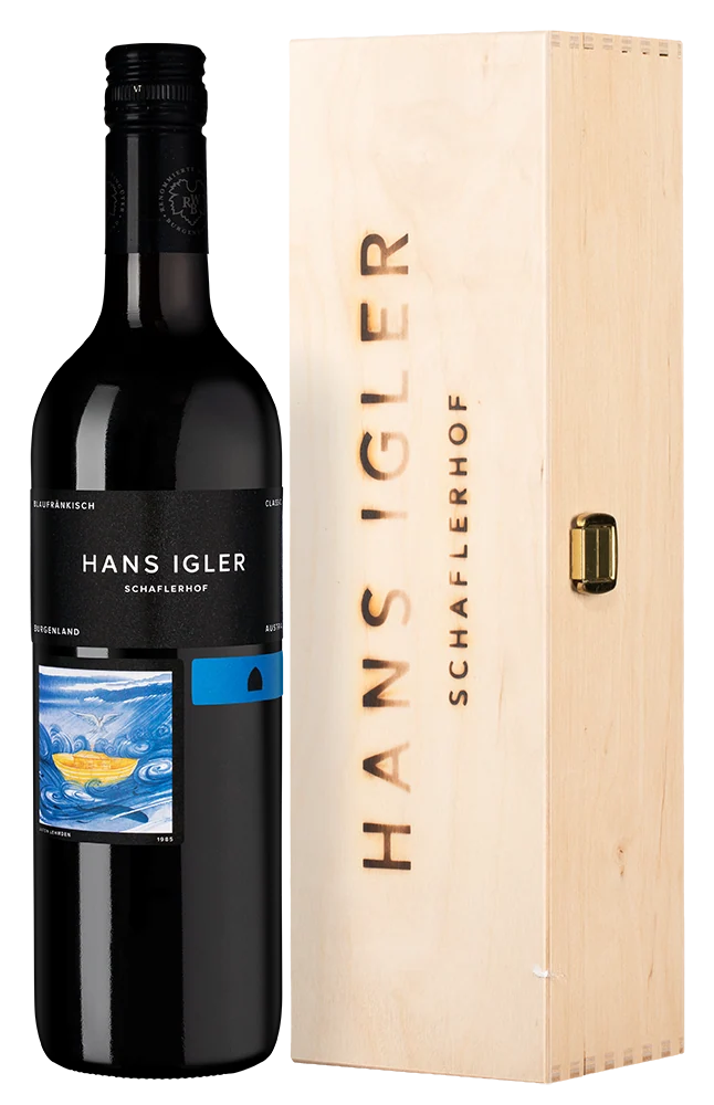 Вино Blaufrankisch Classic в подарочной упаковке, Hans Igler, 0,75 л — Австрия