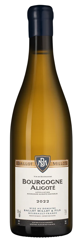 Вино Bourgogne Aligote, Domaine Ballot Millot et Fils, 0,75 л — Франция