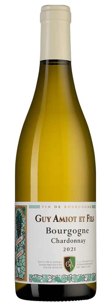 Вино Bourgogne Chardonnay, Domaine Amiot Guy et Fils, 0,75 л — Франция