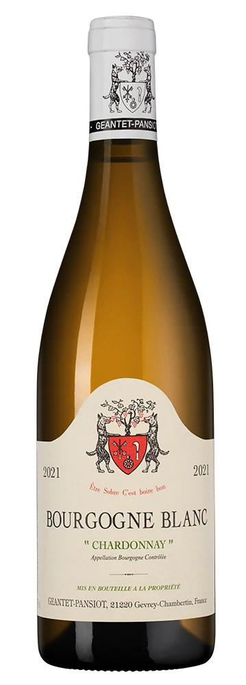 Вино Bourgogne Chardonnay, Domaine Geantet-Pansiot, 0,75 л — Франция