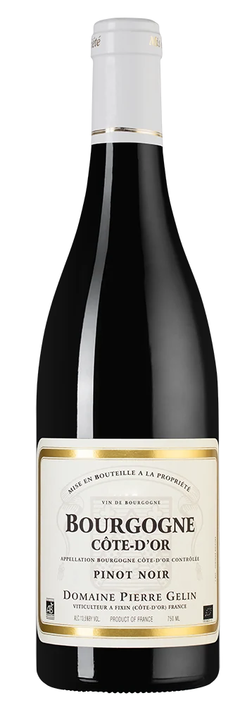 Вино Bourgogne Cote d`Or, Domaine Pierre Gelin, 0,75 л — Франция