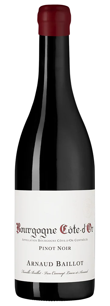 Вино Bourgogne Cote d'Or Rouge, Arnaud Baillot, 0,75 л — Франция