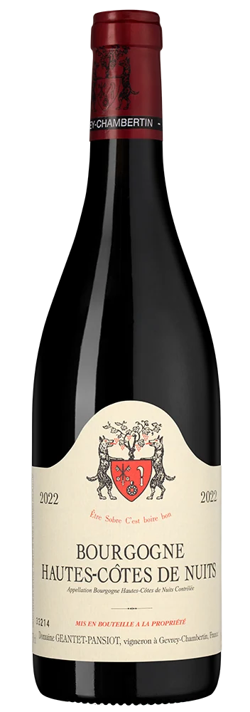 Вино Bourgogne Hautes Cotes de Nuits, Domaine Geantet-Pansiot, 0,75 л — Франция