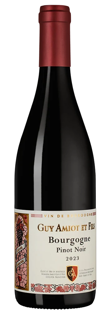 Вино Bourgogne Pinot Noir, Domaine Amiot Guy et Fils, 0,75 л — Франция