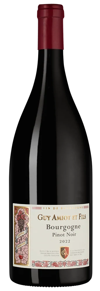 Вино Bourgogne Pinot Noir, Domaine Amiot Guy et Fils, 1,5 л — Франция