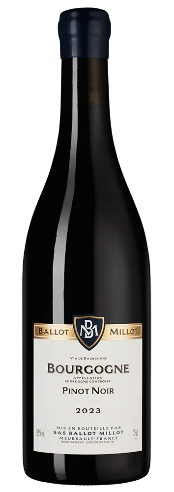 Вино Bourgogne Pinot Noir, Domaine Ballot Millot et Fils, 0,75 л — Франция