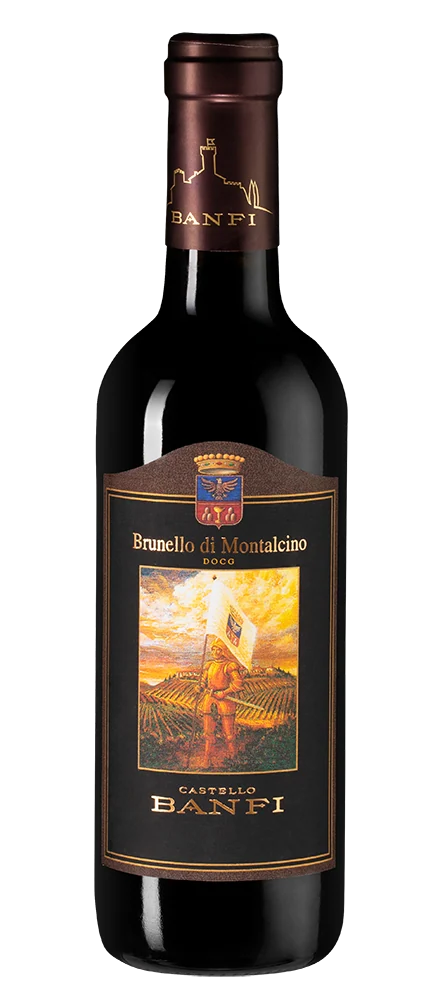 Вино Brunello di Montalcino, Banfi, 0,375 л — Италия