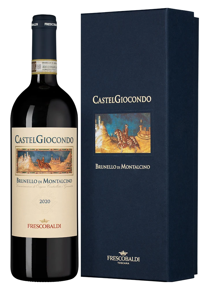 Вино Brunello di Montalcino Castelgiocondo в подарочной упаковке, Frescobaldi, 0,75 л — Италия