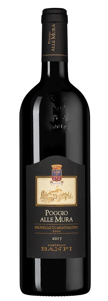 Вино Brunello di Montalcino Poggio alle Mura, Banfi, 0,75 л — Италия