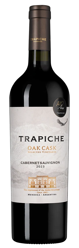 Вино Cabernet Sauvignon Oak Cask, Trapiche, 0,75 л — Аргентина