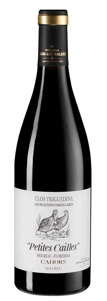 Вино Cahors Petites Cailles, Clos Triguedina, 0,75 л — Франция