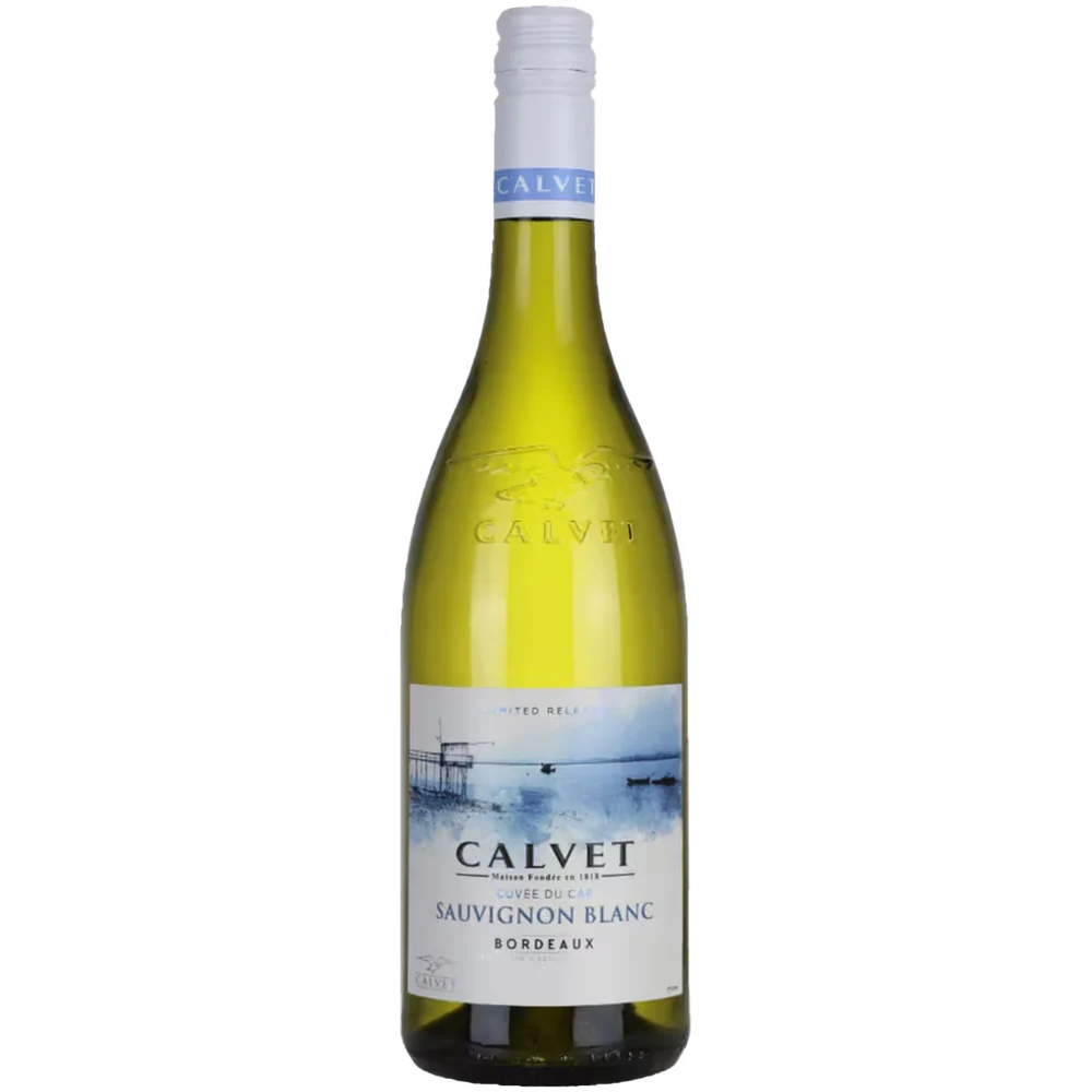 Вино Calvet Cuvee du Cap Sauvignon Blanc белое сухое, 0,75 л — Франция