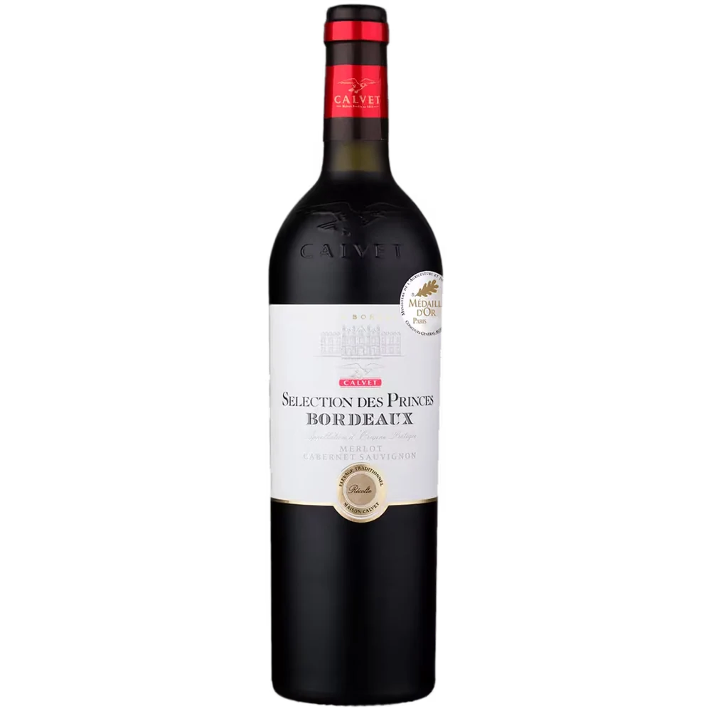 Вино Calvet Selection des Princes Bordeaux красное сухое, 0,75 л — Франция