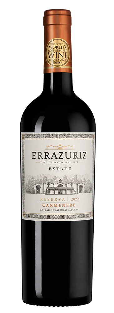 Вино Carmenere Estate Series, Errazuriz, 0,75 л — Чили