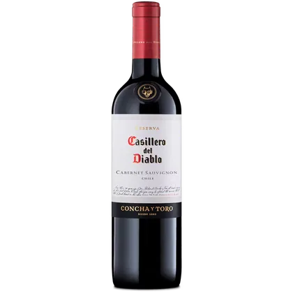 Вино Casillero del Diablo Cabernet Sauvignon Reserva красное сухое, 0,75 л — Чили