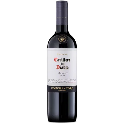 Вино Casillero del Diablo Merlot Reserva красное сухое, 0,75 л — Чили