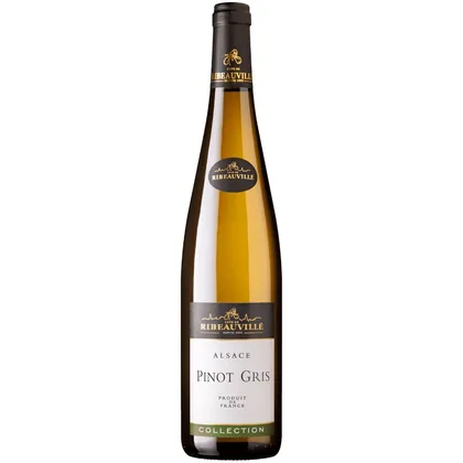Вино Cave de Ribeauville Pinot Gris Alsace AOC, 0,75 л — Франция