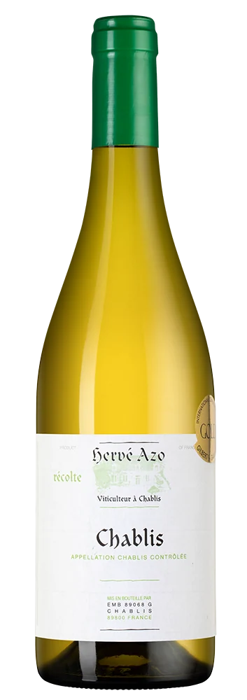 Вино Chablis, Domaine Herve Azo, 0,75 л — Франция