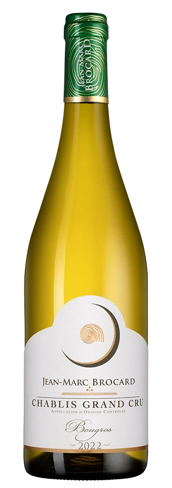 Вино Chablis Grand Cru Bougros, Jean-Marc Brocard (Domaine Sainte-Claire), 0,75 л — Франция