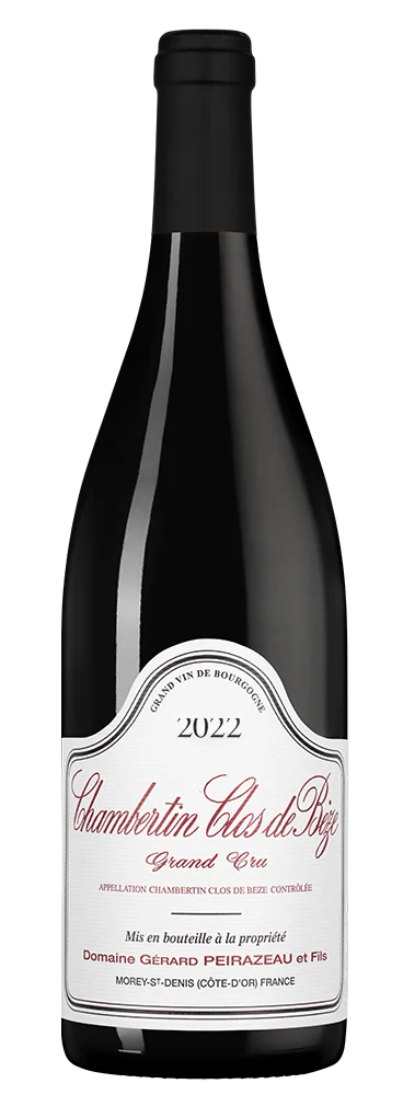 Вино Chambertin Clos de Beze Grand Cru, Domaine Gerard Peirazeau & Fils, 0,75 л — Франция