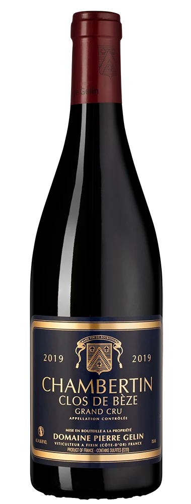 Вино Chambertin Clos de Beze Grand Cru, Domaine Pierre Gelin, 0,75 л — Франция