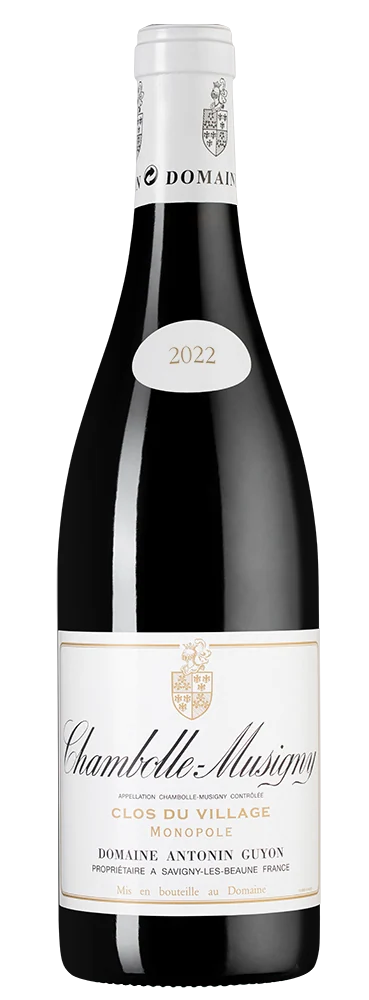 Вино Chambolle-Musigny Clos du Village, Domaine Antonin Guyon, 0,75 л — Франция