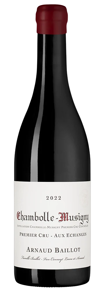 Вино Chambolle-Musigny Premier Cru Aux Echanges, Arnaud Baillot, 0,75 л — Франция
