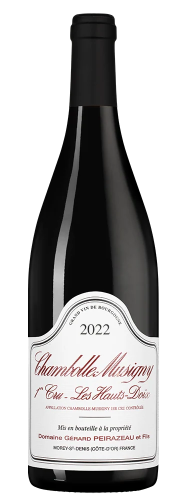 Вино Chambolle Musigny Premier Cru Les Hauts Doix, Domaine Gerard Peirazeau & Fils, 0,75 л — Франция