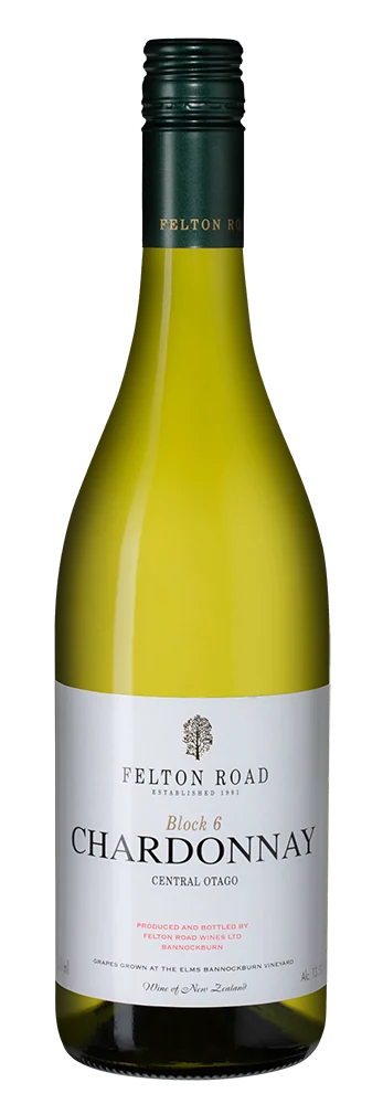 Вино Chardonnay Block 6, Felton Road, 0,75 л — Новая Зеландия