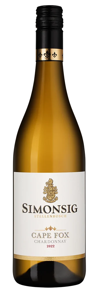 Вино Chardonnay Cape Fox, Simonsig, 0,75 л — ЮАР