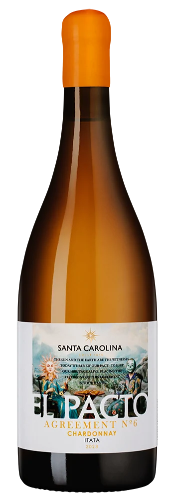 Вино Chardonnay El Pacto Agreement №6, Santa Carolina, 0,75 л — Чили
