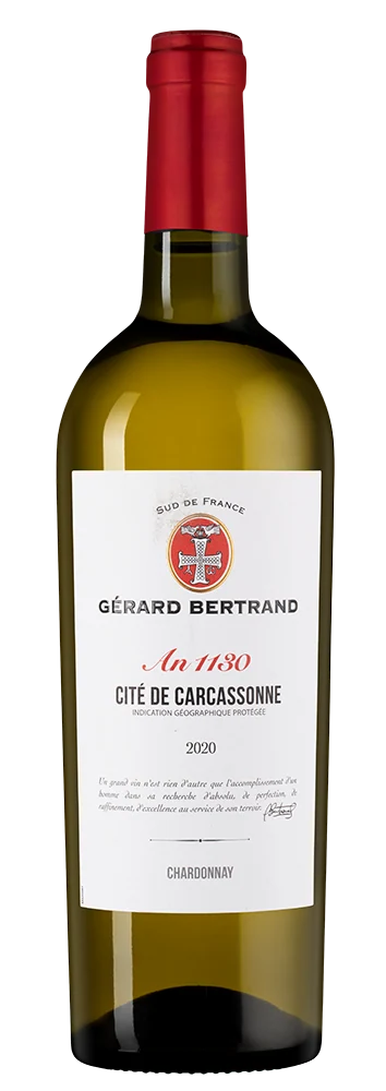 Вино Chardonnay Heritage An 1130 blanc, Gerard Bertrand, 0,75 л — Франция