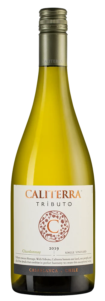 Вино Chardonnay Tributo, Caliterra, 0,75 л — Чили