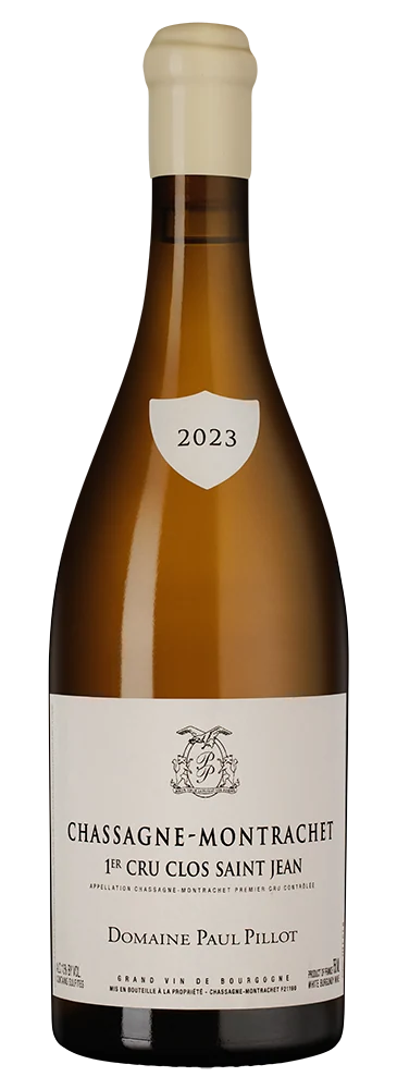 Вино Chassagne-Montrachet Premier Cru Clos Saint Jean, Domaine Paul Pillot, 0,75 л — Франция