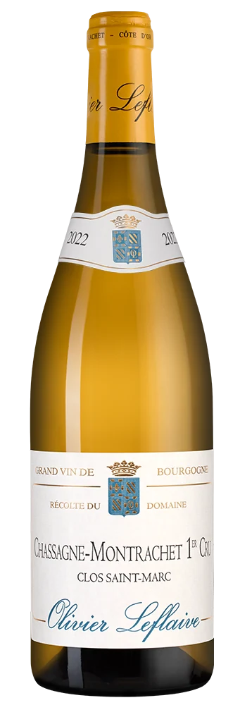 Вино Chassagne-Montrachet Premier Cru Clos Saint Marc, Olivier Leflaive Freres, 0,75 л — Франция