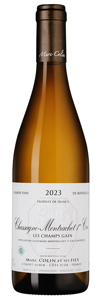 Вино Chassagne-Montrachet Premier Cru Les Champs Gains, Domaine Marc Colin et Fils, 0,75 л — Франция