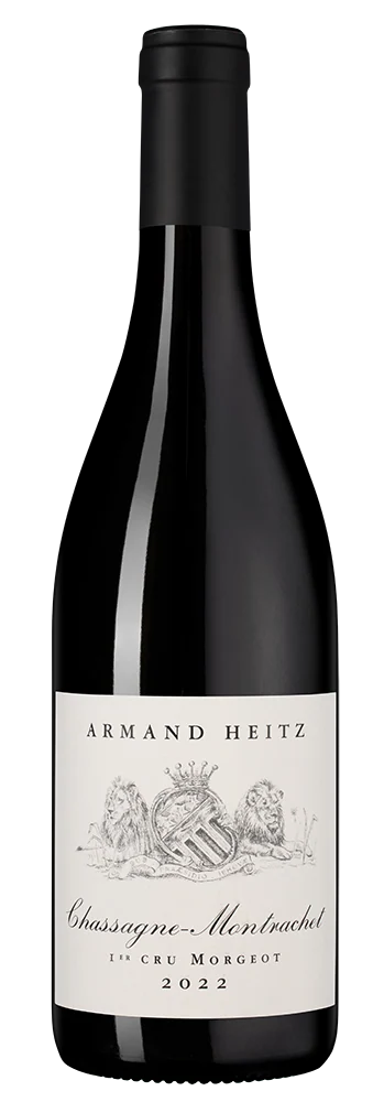 Вино Chassagne-Montrachet Premier Cru Morgeot Rouge, Armand Heitz, 0,75 л — Франция