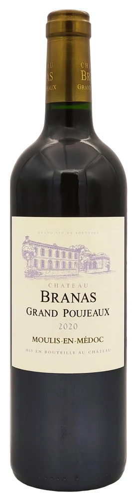 Вино Chateau Branas Grand Poujeaux 14,5%, 0,75 л — Франция