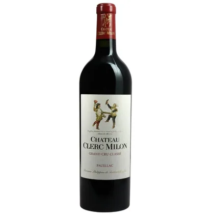 Вино Château Clerc Milon Paulliac AOC 5-ème Grand Cru Classé, 0,75 л — Франция