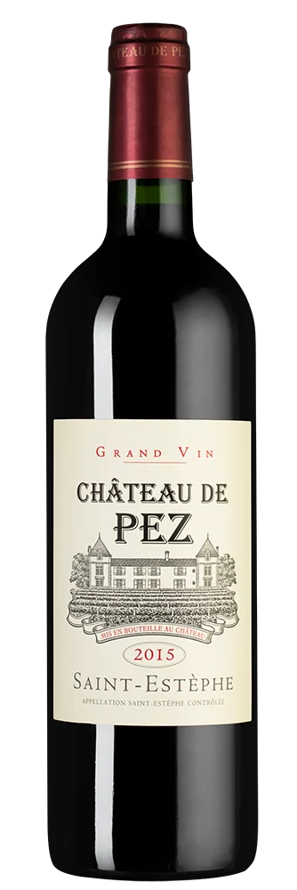 Вино Chateau de Pez (Saint-Estephe), 0,75 л — Франция