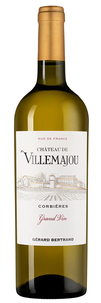 Вино Chateau de Villemajou Grand Vin Blanc, Gerard Bertrand, 0,75 л — Франция
