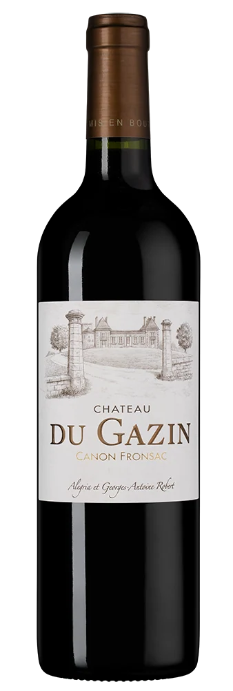 Вино Chateau du Gazin (Canon Fronsac), 0,75 л — Франция