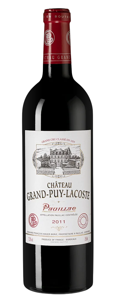 Вино Chateau Grand-Puy-Lacoste (Pauillac), 0,75 л — Франция