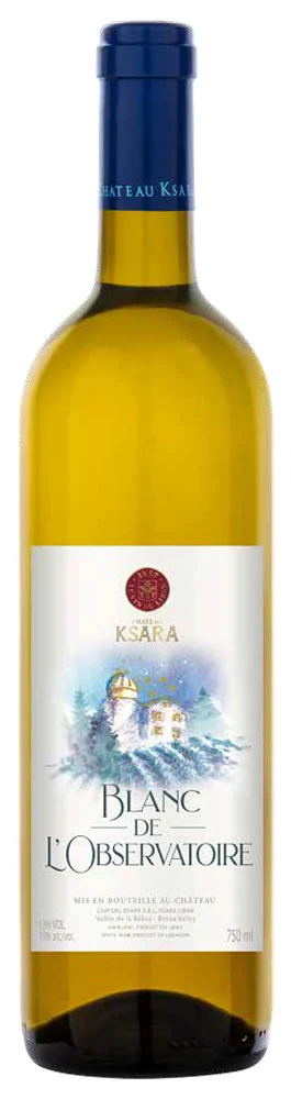 Вино Chateau Ksara Blanc de L'Observatoire 13%, 0,75 л — Ливан