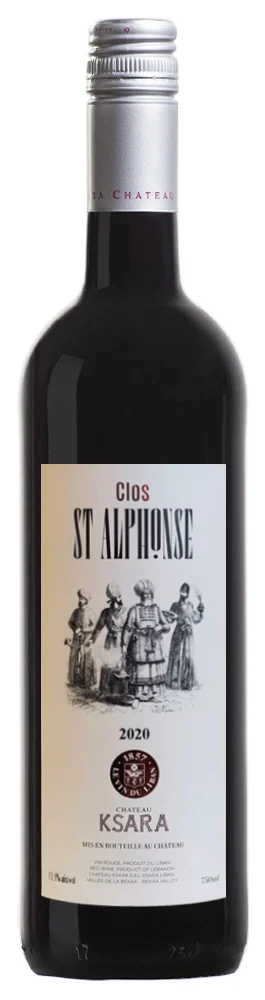 Вино Chateau Ksara Сlos St Alphonse 13,5%, 0,75 л — Ливан