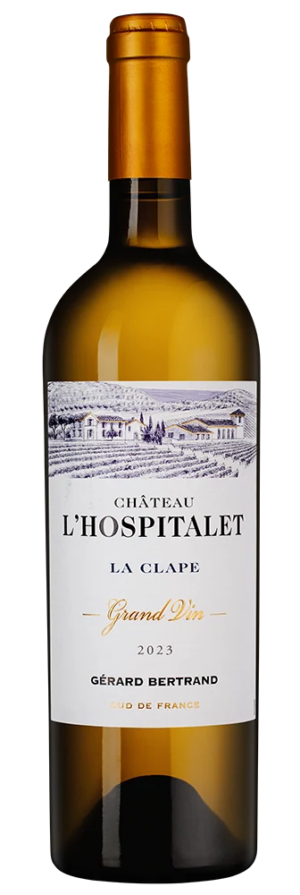 Вино Chateau l'Hospitalet Grand Vin Blanc, Gerard Bertrand, 0,75 л — Франция
